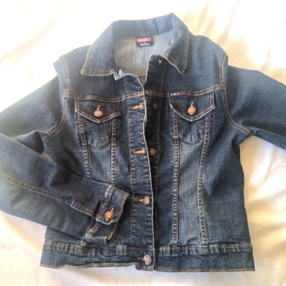Denim Jacket By Angel. Little Bit Of Stretch.